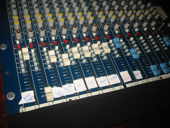 Mixing board